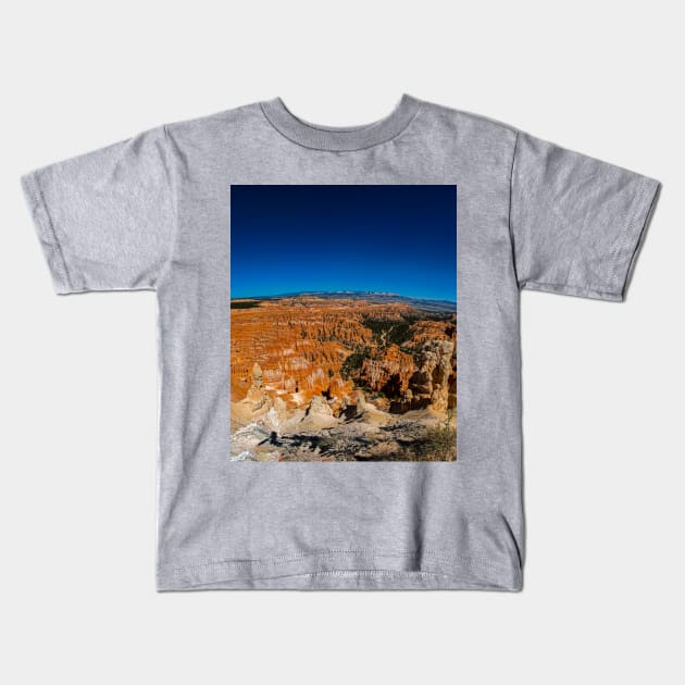 The Bryce Amphitheater, Bryce Canyon National Park Kids T-Shirt by BrianPShaw